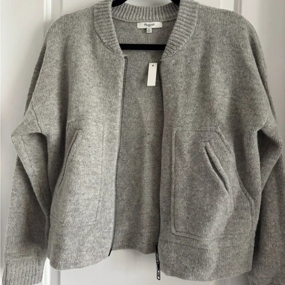 Madewell Sweaters Madewell Gray Cardigan Sweater Poshmark